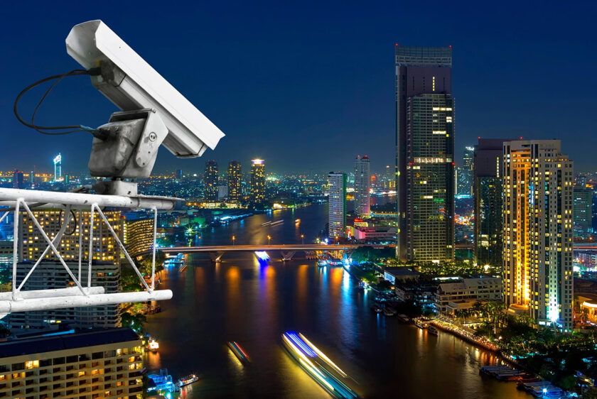 AI-driven security solutions large-scale UAE projects